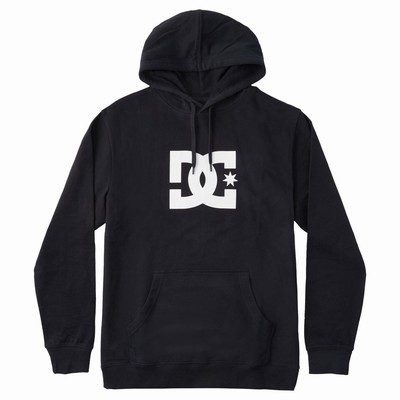 DC Star Men's Black Sweatshirts & Hoodies Australia Sale VCJ-953